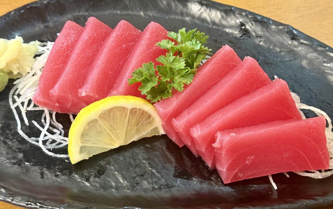 Ahi tuna sashimi